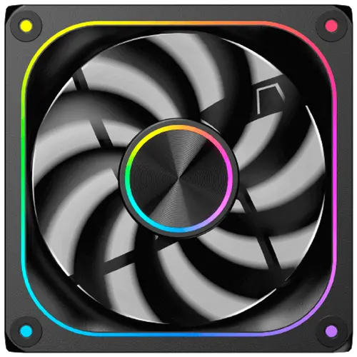 Infinity J22A EN49811 (BK, 3PCS J22A PWM Fans, ARGB & PWM Remote Control Box, A Logo Color Box)
