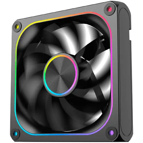 Infinity J22A Reverse EN49828 (BK, 3PCS J22A PWM Fans, ARGB & PWM Remote Control Box, A Logo Color Box) - image 2