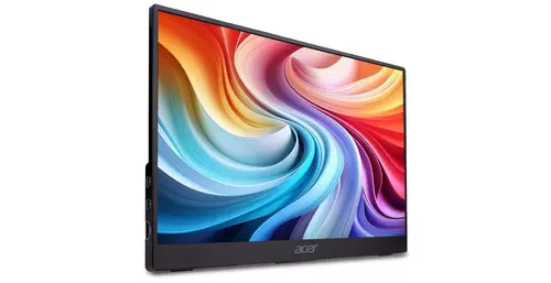 Монитор, Acer PM161QB1bmiuux, 15.6'' FHD (1920x1080), IPS, 60Hz, 4ms (GTG), 100M:1, 250 nits, AdaptiveSync, HDMI 1.4, 2x USB Type-C, Audio Out, 2x1W Speakers, BlueLightShield, Portable, Kickstand, VESA, Energy Class D, Black, 2Y - image 1