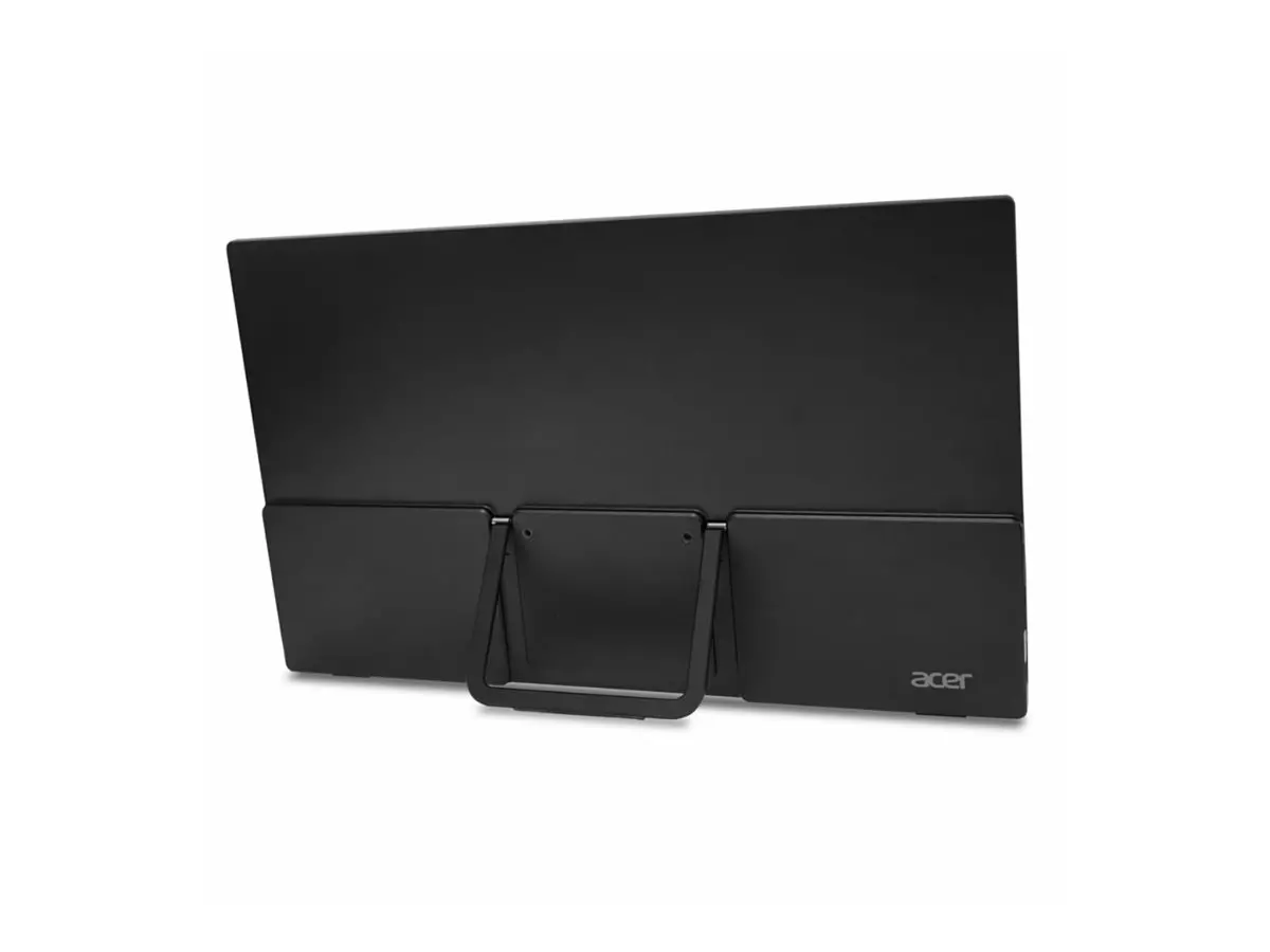 Монитор, Acer PM161QB1bmiuux, 15.6'' FHD (1920x1080), IPS, 60Hz, 4ms (GTG), 100M:1, 250 nits, AdaptiveSync, HDMI 1.4, 2x USB Type-C, Audio Out, 2x1W Speakers, BlueLightShield, Portable, Kickstand, VESA, Energy Class D, Black, 2Y - image 6