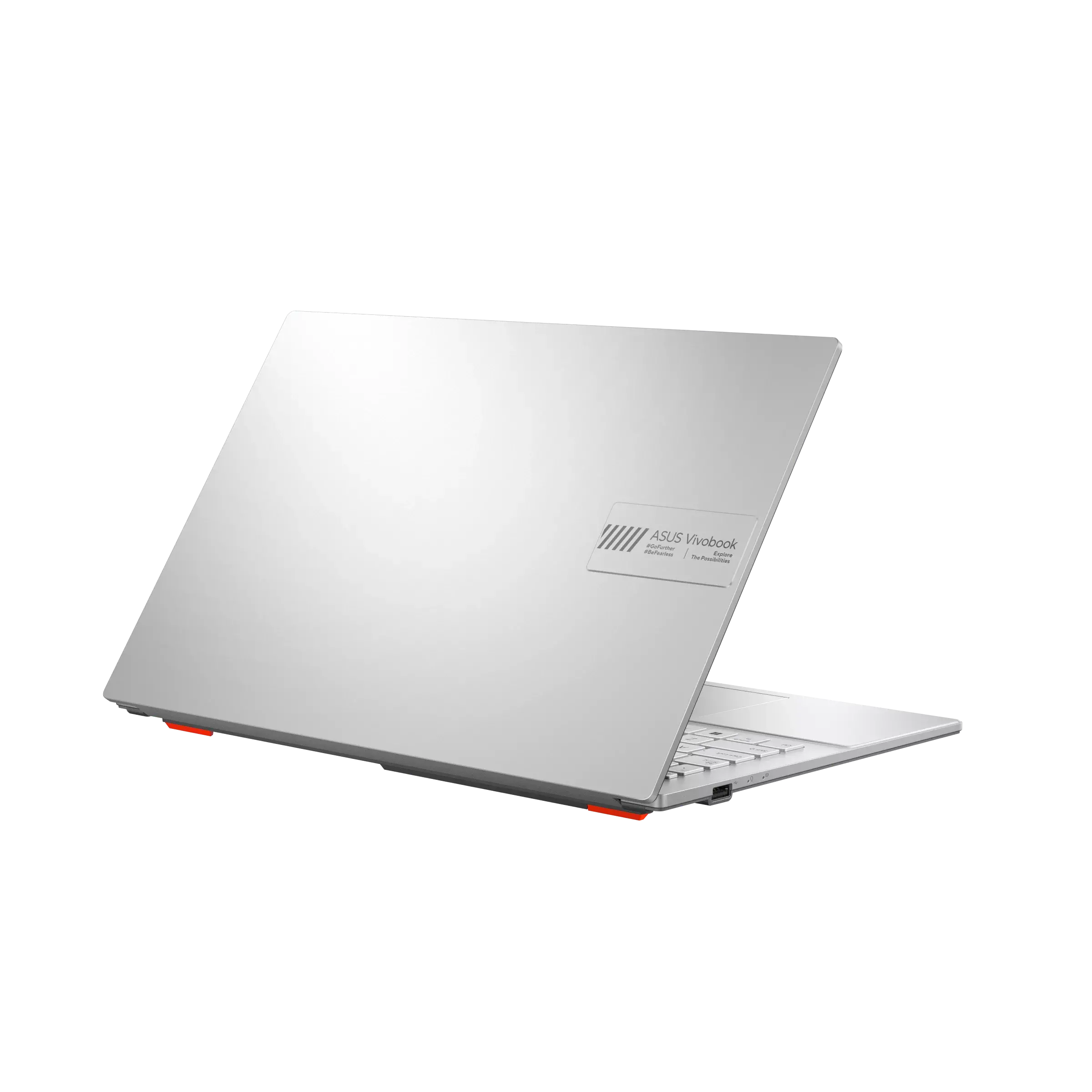 Лаптоп, Asus Vivobook Go E1504FA-BQ2871NA,AMD Ryzen 5 40 2.8GHz (6MB Cache, up to 4.3GHz, 4 cores, 8 Threads),15.6" FHD (1920x1080),16GB (on bd)LDDR5 , 512 GB SSD G3, AMD Radeon Graphics,Backlit ,Chiclet Keyboard, No OS,Cool Silver, no adapter - image 3