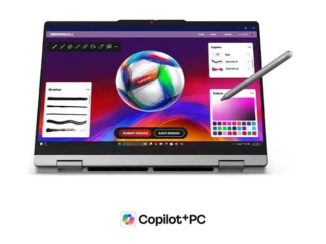 LENOVO IdeaPad 5 2-in-1 Intel Core Ultra 5 322 14inch WUXGA Touch 16GB DDR5 512GB PCIe W11H Luna Grey 3y
