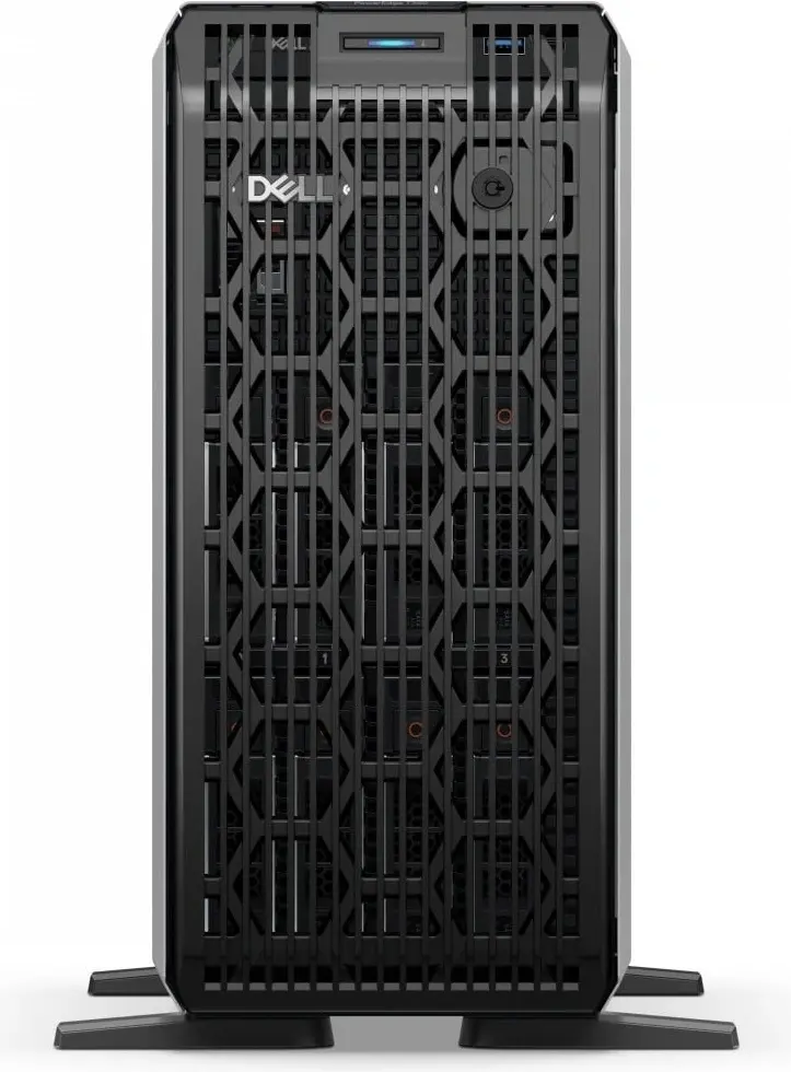 T360,Chassis 8x3.5" hot-plug drives SAS/SATA,Xeon 6353P 2.7GHz 8C/16T,PERC H755,1x32GB DDR5 5600,2x960GB SSD SATA RI,BC5720 2x1GbE,(1+1)700W PSU,idrac9 ENT,TPM2.0,3Y PS NBD