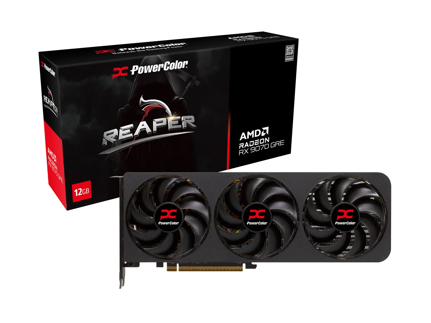 Видео карта PowerColor Radeon RX 9070 GRE Reaper 12GB GDDR6 - image 5