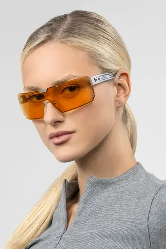 Компютърни очила GUNNAR Cyberpunk 2077 Dex - Amber Max - Steel - image 5