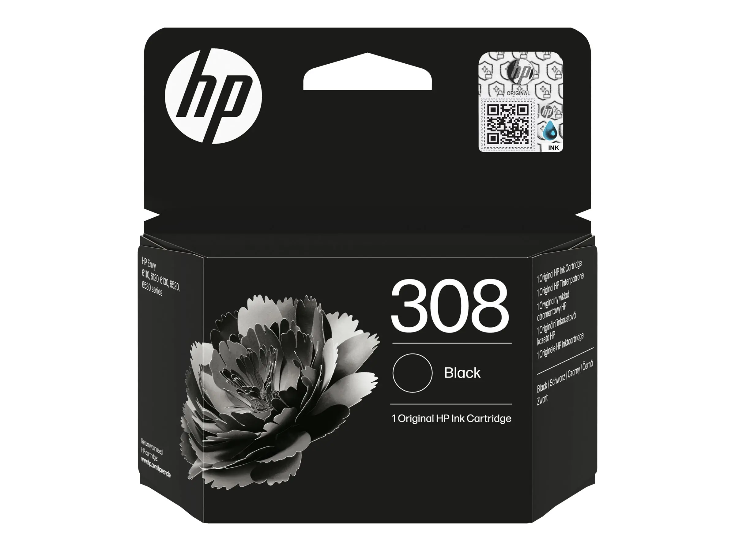HP 308 Black Original Ink Cartridge - image 10