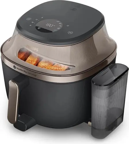 PHILIPS Airfryer Series 5000 с пара 7,2л Автоматична функция SteamClean Функция за пържене с пара