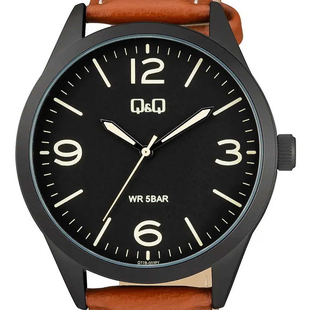 Мъжки часовник Q&Q - Q77B-003PY - image 1