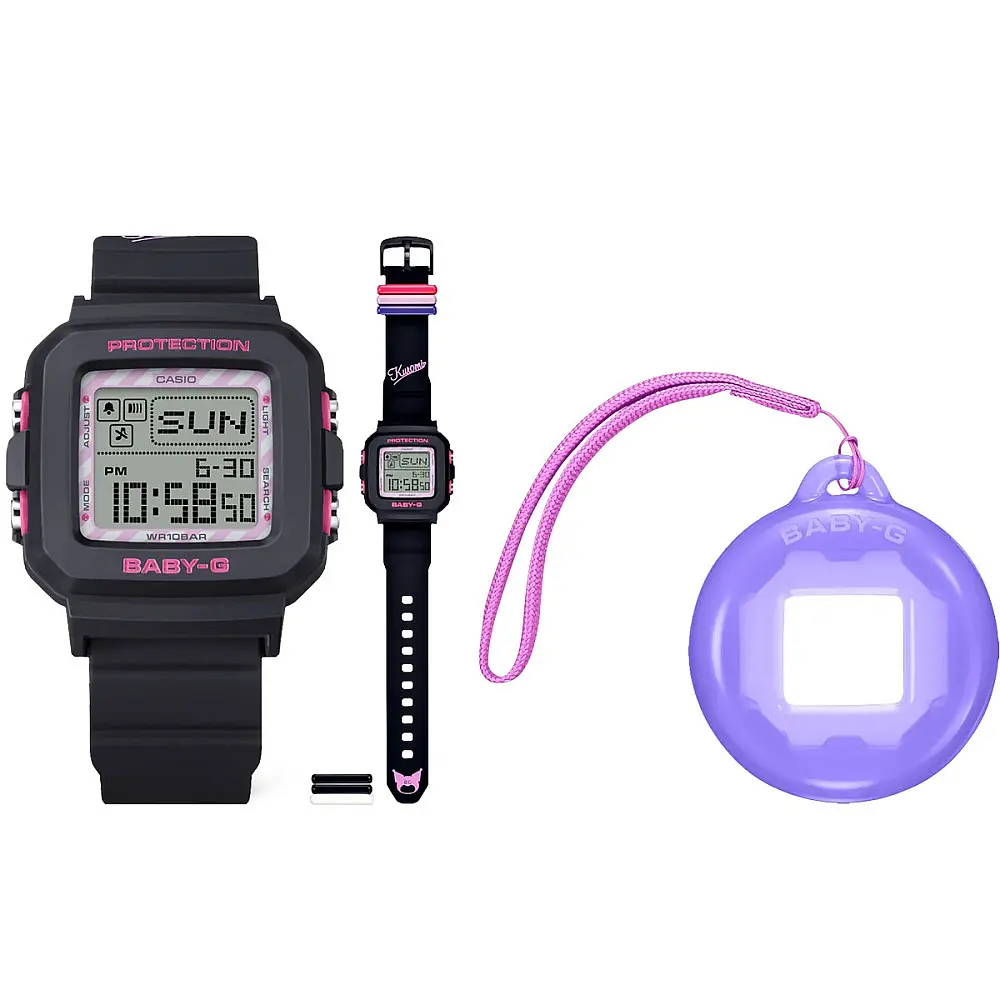 Дамски часовник Casio Baby-G Kuromi Collaboration - BGD-10KKM-1ER - image 1