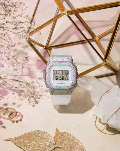 Γυναικείο ρολόι Casio G-Shock - GM-S5640GEM-7ER - 4