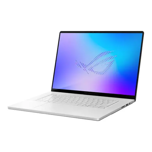 Лаптоп, Asus ROG Zephyrus 16 GU606AW-TB082X,Intel Ultra 9 386H 2.1 GHz (18MB Cache, up to 4.9 GHz, 16 cores, 16 Threads),16.0 OLED WQXGA (2560X1600) 400nits Glare, 240Hz,LPDDR5X 64GB, 2TB G4,RTX5080 16GB,Wi-Fi 7 ,Backlit Kbd RGB, Windows 11 Pro, White, Backpack - image 1
