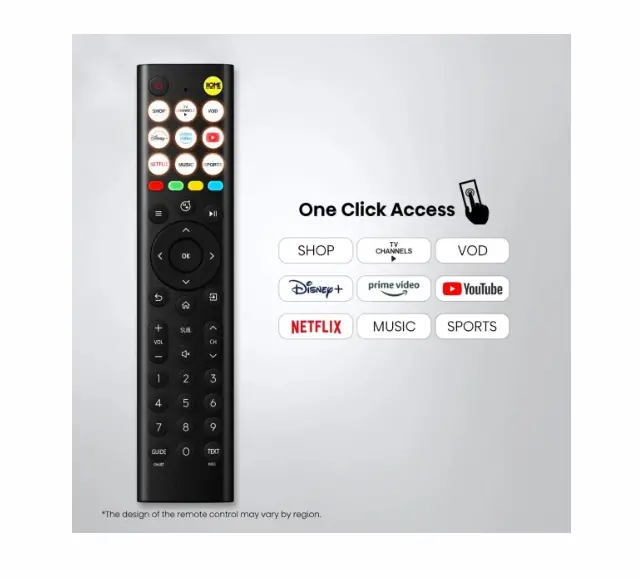 Телевизор, Hisense 32" A4S, HD 1366x768,3000:1, DLED, HLG, DTS Virtual X, Smart TV, WiFi, WiFi Direct, BT, VIDAA U7,Anyview Cast, 2xHDMI, 2xUSB, LAN, CI+, DVB-T2/C/S2, Black - image 3