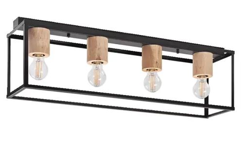 ДЕКОРАТИВНА ЛАМПА ЗА ТАВАН DECOR NAIROBI CEILING BK WD E27 LEDVANCE