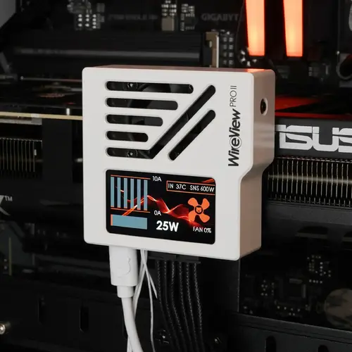 Датчик за видеокарта Thermal Grizzly WireView Pro II GPU 12V-2x6 - White - image 5