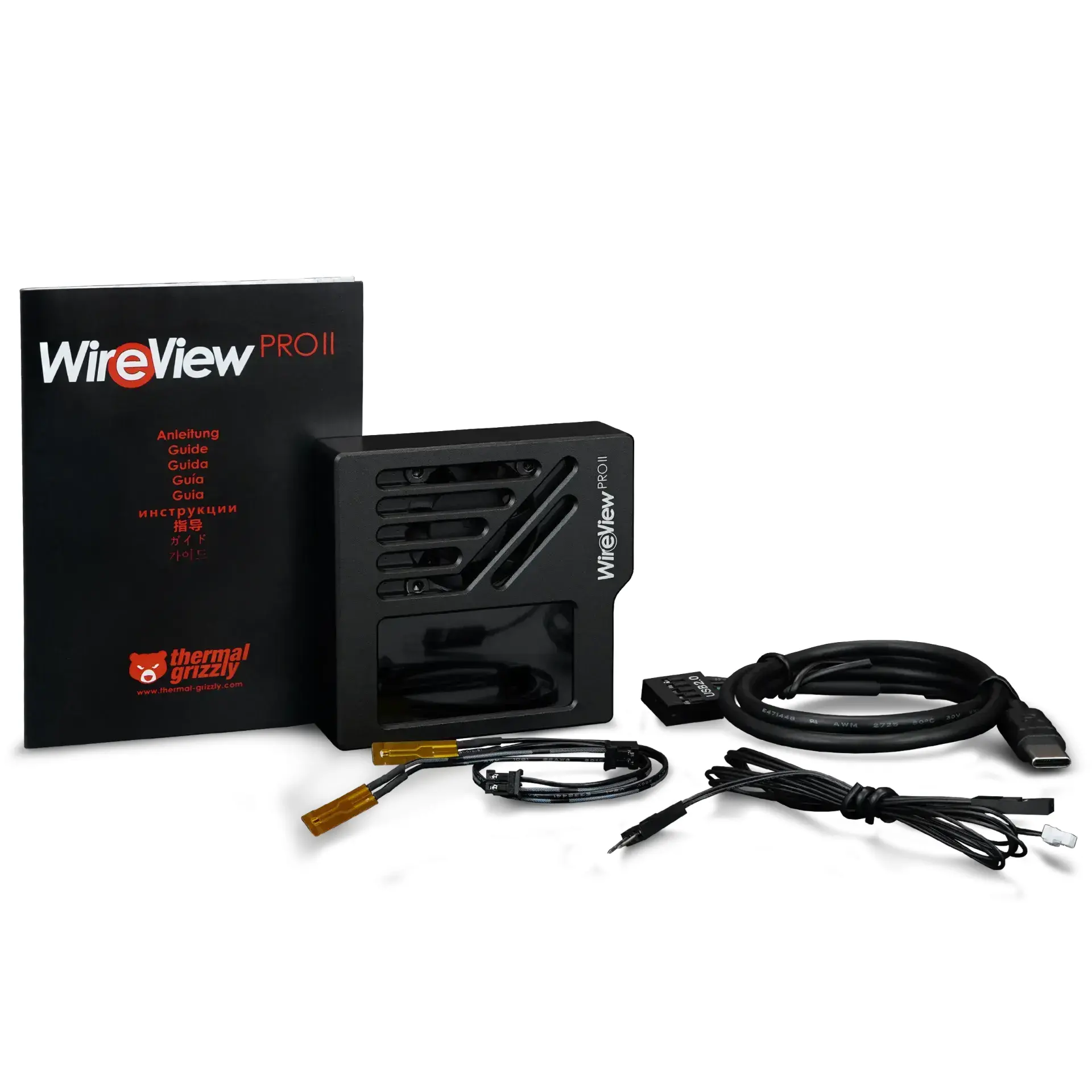 Датчик за видеокарта Thermal Grizzly WireView Pro II GPU 12V-2x6 - Black - image 7