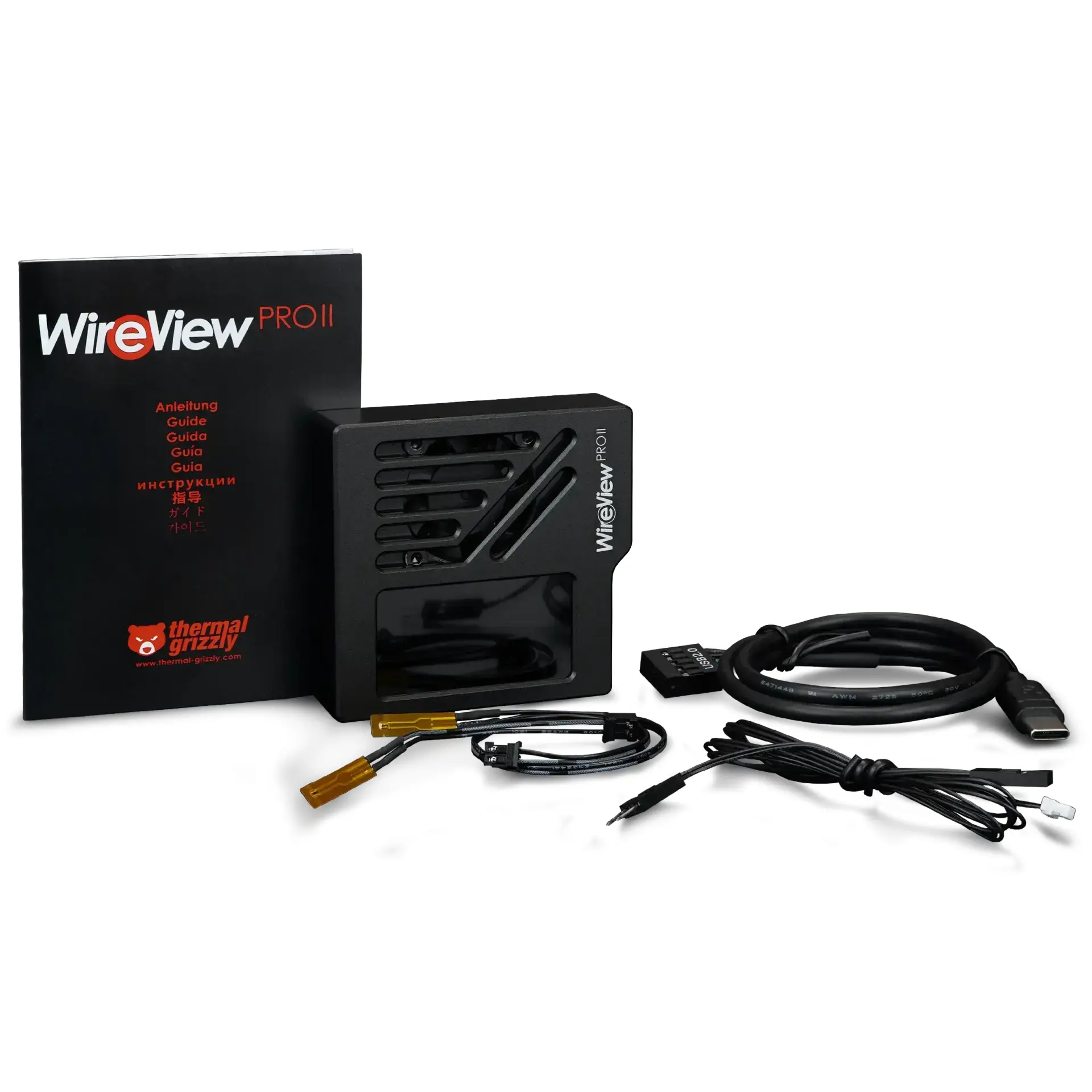 Датчик за видеокарта Thermal Grizzly WireView Pro II GPU 12V-2x6 Reversed - Black - image 6