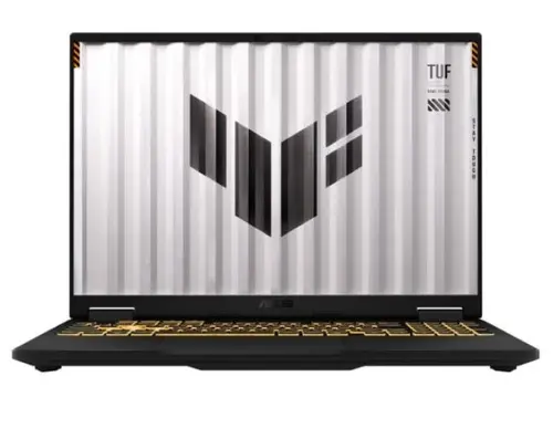 Лаптоп, Asus TUF F16 FX608JMI-TU271,Intel i7 14650HX 2.2 GHz (30MB Cache, up to 5.2 GHz, 16 cores, 24 Threads) 16.0 WUXGA(WU) 1920X1200 16:10 Bend+300nits Anti-Glare sRGB 100% Wide View, AG,144 Hz,16GB DDR5 5600 so-dim ,512GB PCIe 4.0,RTX 5060 8GB GDDR7, Gray