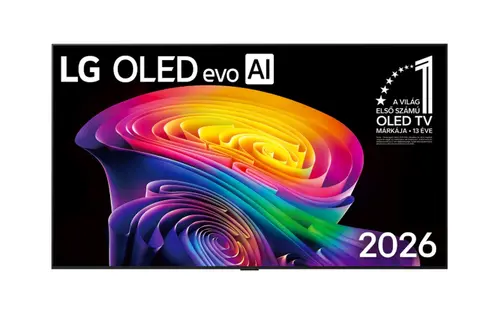 Телевизор, LG OLED65C61LA, 65" OLED evo, 4K (3840 x 2160), DVB-C/T2/S2, Alpha 11 AI 4K Gen3, 120Hz Native (VRR 165Hz), ThinQ AI, HDR10, NVIDIA G-SYNC, AMD FreeSync, Dolby Vision, Dolby Atmos, AI Agent, Wi-Fi 6E, Bluetooth, eARC (HDMI 2), USB, Airplay 2, CI slot, Mu