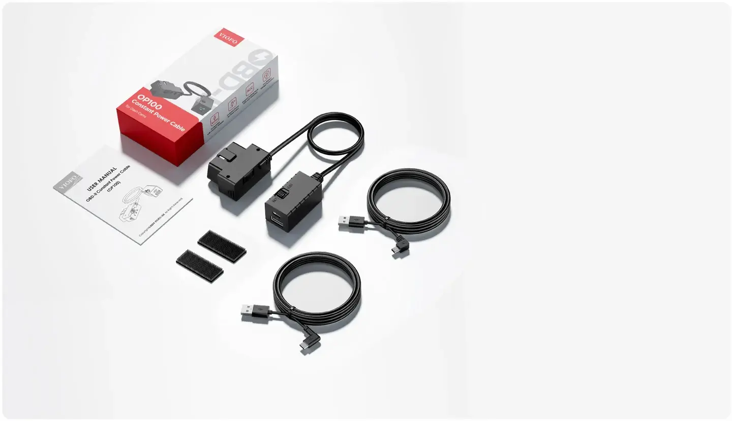 VIOFO Монтажен комплект Hardwire Kit - OP100 OBD-II with Power Cable - image 8