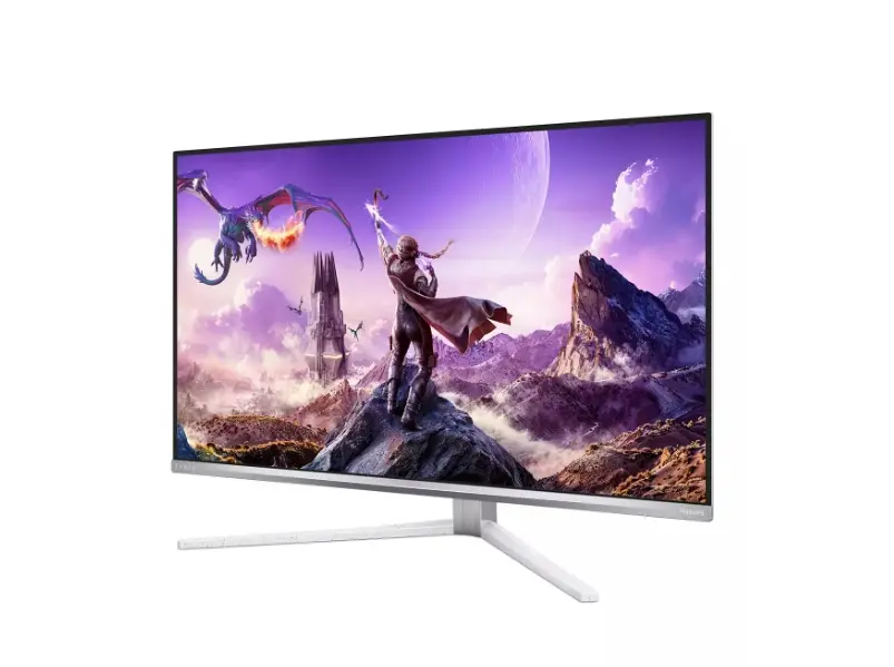 Монитор, Philips 32M2N8900P, 31.5" QD-OLED, 3840x2160@240Hz, 0.03ms GtG, 250cd/m2 (SDR), 1000cd/m2 (HDR), 1.500.000:1, Mega Infinity DCR, Adaptive Sync, FlickerFree, SoftBlue tech., 5Wx2+DTS, Tilt, Height Adjust, Swivel, 2xHDMI, DP, USB hub, KVM - image 4