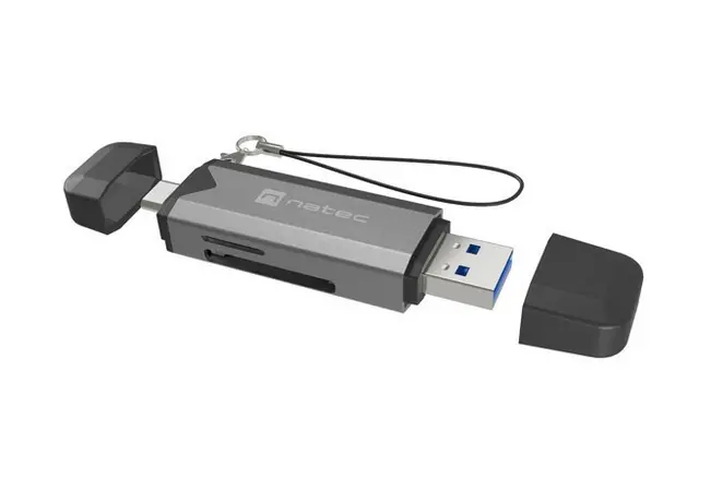 Аксесоар, Natec Scarab 3 USB-C/USB-A 3.2 Gen.1 SD/Micro SD Card reader
