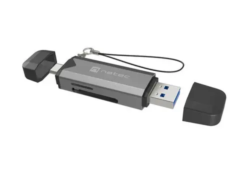 Αξεσουάρ, Natec Scarab 3 USB-C/USB-A 3.2 Gen.1 SD/Micro SD Card reader - 1