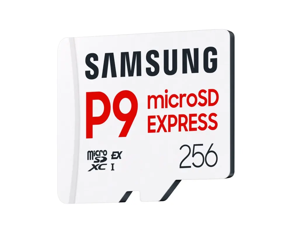 Памет, Samsung 256GB micro SD Card P9 Express UHS-I Read 65K IOPS, UHS-I 2K IOPS - Write 52K IOPS, UHS-I 2K IOPS Class 10 U3 V30 A1 - image 1