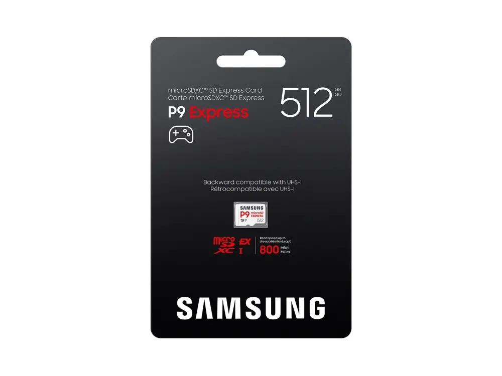 Памет, Samsung 512GB micro SD Card P9 Express UHS-I Read 65K IOPS, UHS-I 2K IOPS - Write 52K IOPS, UHS-I 2K IOPS Class 10 U3 V30 A1 - image 2
