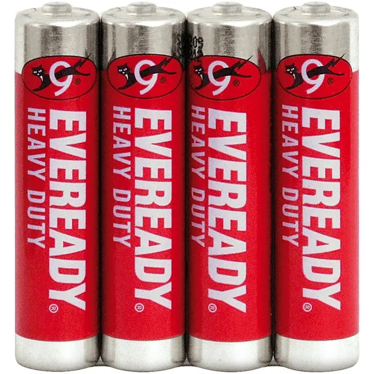 ЦИНККОВО-ХЛОРИДНИ БАТЕРИИ SUPER HEAVY DUTY AAA SW4 EU EVEREADY