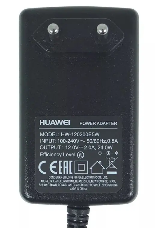 Захранващ адаптер Huawei HW-120200E5W, 12V, 24W, 2A - image 1