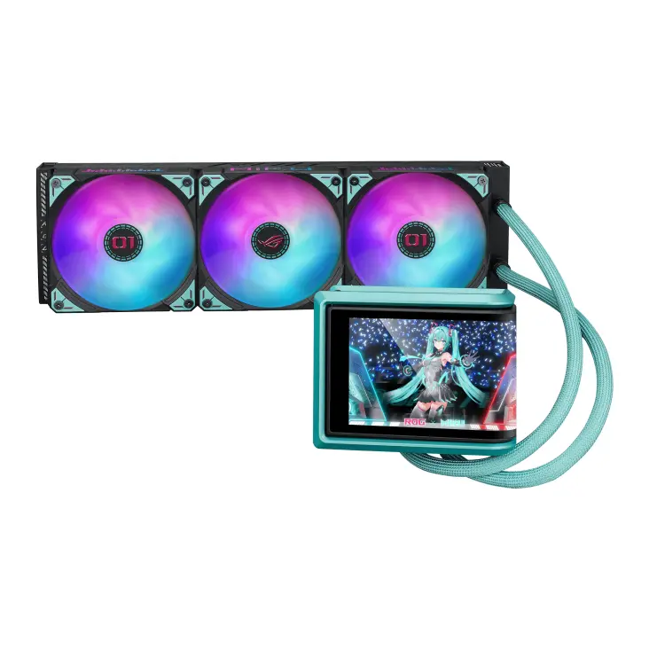 Охладител за процесор ASUS ROG RYUO IV 360 ARGB Hatsune Miku Edition - image 1