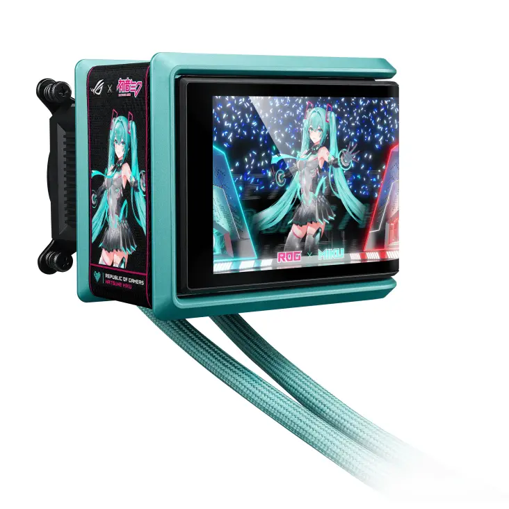 Охладител за процесор ASUS ROG RYUO IV 360 ARGB Hatsune Miku Edition - image 5