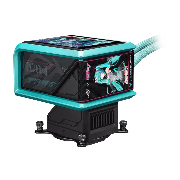 Охладител за процесор ASUS ROG RYUO IV 360 ARGB Hatsune Miku Edition - image 6