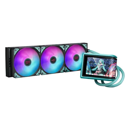 Cooler pentru procesor ASUS ROG RYUO IV 360 ARGB Hatsune Miku Edition - 1