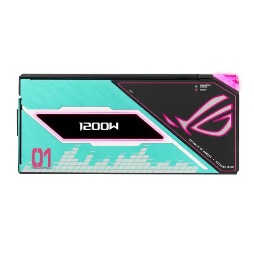 Захранващ блок ASUS ROG Thor 1200W Platinum III Hatsune Miku Edition - image 2