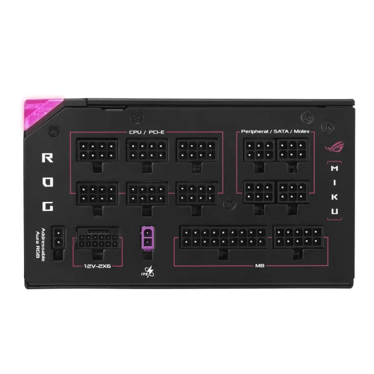 Захранващ блок ASUS ROG Thor 1200W Platinum III Hatsune Miku Edition - image 8