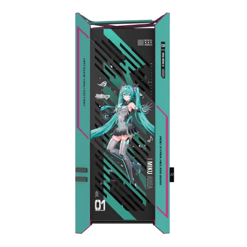 Кутия ASUS ROG Strix Helios II Hatsune Miku Edition E-ATX Mid-Tower - image 1