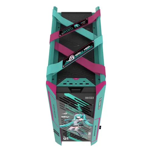 Кутия ASUS ROG Strix Helios II Hatsune Miku Edition E-ATX Mid-Tower - image 2