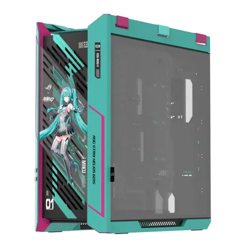 Кутия ASUS ROG Strix Helios II Hatsune Miku Edition E-ATX Mid-Tower - image 3