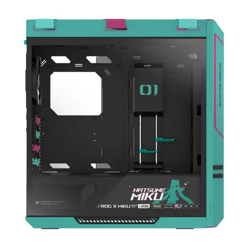 Кутия ASUS ROG Strix Helios II Hatsune Miku Edition E-ATX Mid-Tower - image 4