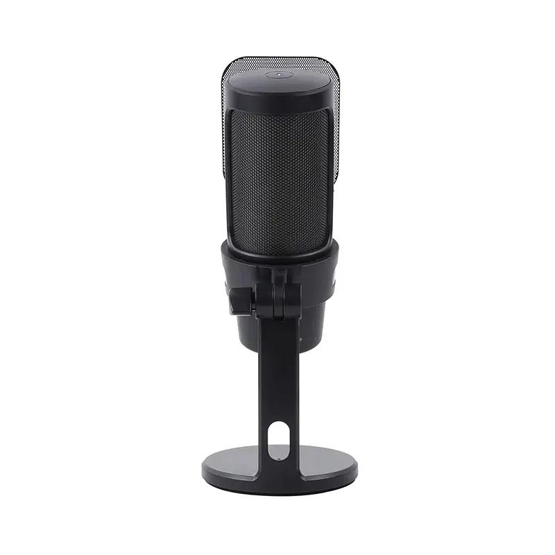 VCom Геймърски микрофон Gaming USB Microphone - VCOM-M902 Black - USB, RGB - image 4