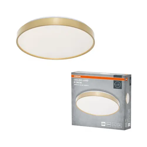 ЛУКСОЗЕН LED ПЛАФОН CEILING LUXO 24W 840 IP20 GD EUE OSRAM LEDVANCE