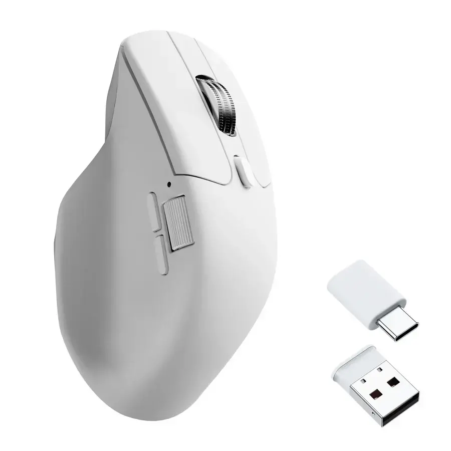 Безжична мишка Keychron M6S-A3 1000Hz - White