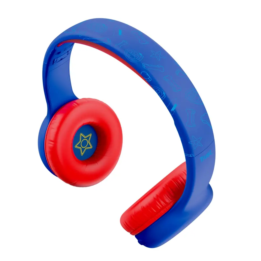 Слушалки, TRUST Nouna Wireless Headphones Paw Patrol Blue - image 1