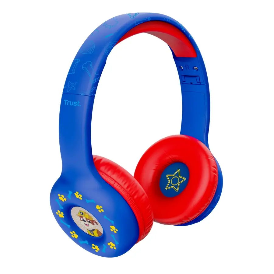 Слушалки, TRUST Nouna Wireless Headphones Paw Patrol Blue - image 3