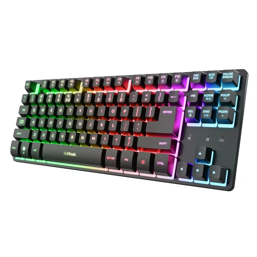 Клавиатура, TRUST GXT831 Thado TKL Wireless Keyboard Black US
