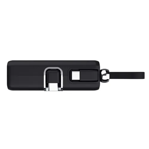Външна батерия, TRUST Pacto 5000 mAh Pocket Powerbank Black - image 3