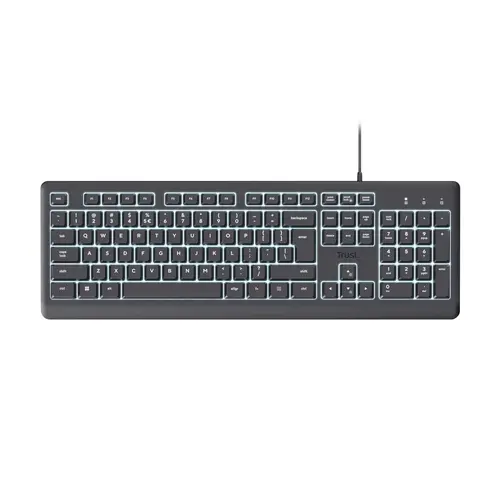 Клавиатура, TRUST Primo Illuminated Keyboard BG - image 3