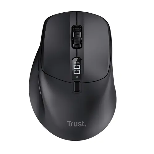 Мишка, TRUST Zevo Fast Rechargable Multi-Wireless Mouse Black - image 3