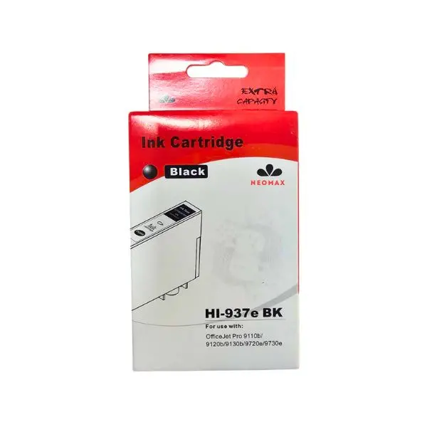 ГЛАВА ЗА HP OfficeJet Pro 9110/9120/9130/9720/9730 Series - Black - /937/ - 4S6W5NE - PN HI-937EBK - NEOMAX